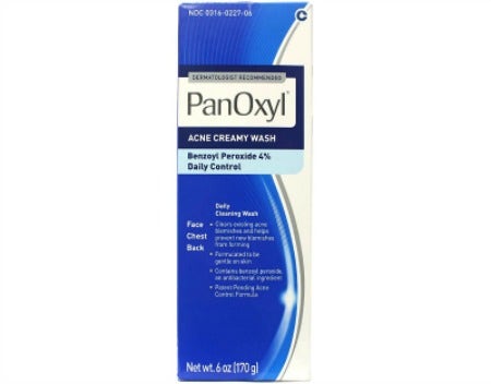 PanOxyl 4% Benzoyl Peroxide Acne Creamy Wash