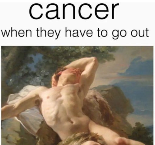 Best Cancer Zodiac Memes