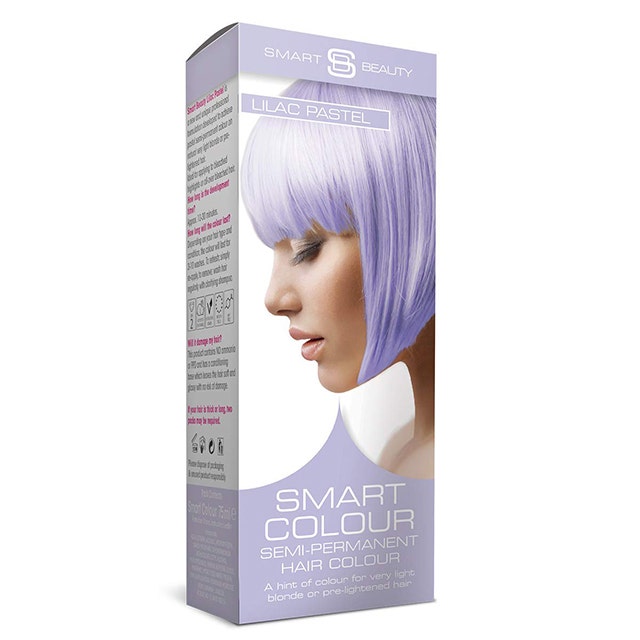Smart Beauty Semi-Permanent Hair Dye in Lilac Haze Purple Pastel