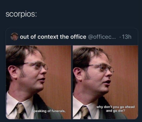 Best Scorpio Memes