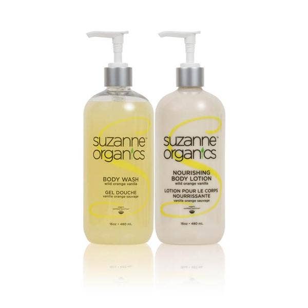 Suzanne Organics Body Lotion/Body Wash Duo