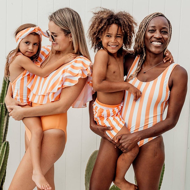 Infamous Swim Mommy &amp;amp; Me Swimwear Valentines Gift For Pregnant Wife