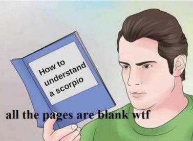 Best Scorpio Memes