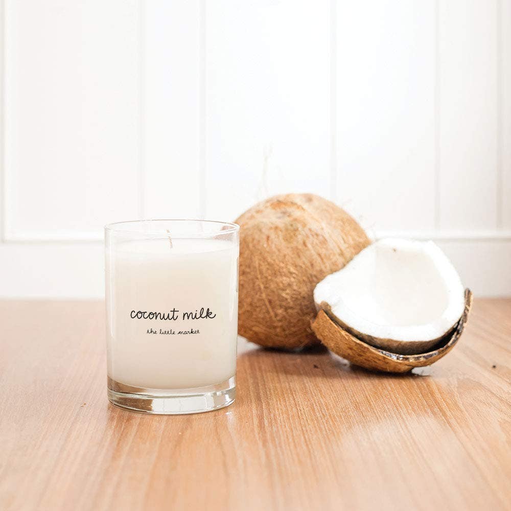 Coconut-Soy Wax Blend Coconut Milk Scented Candle 
