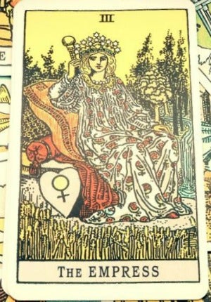 the empress tarot card