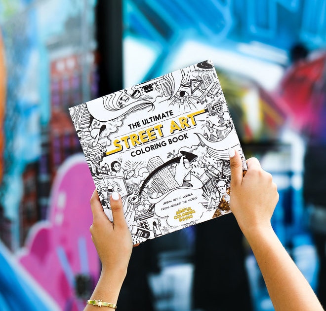Ultimate Street Art Coloring Book