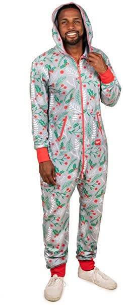 Tipsy Elves&#039; Men&#039;s Mistle Head-to-Toe Jumpsuit