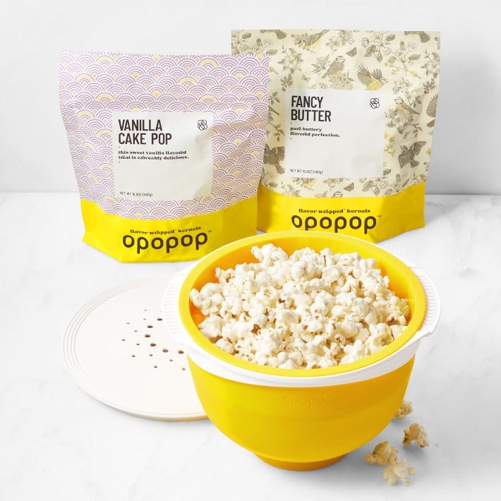 Opo Pop Vanilla Cake Pop Gourmet Popcorn Valentines Gift For Pregnant Wife
