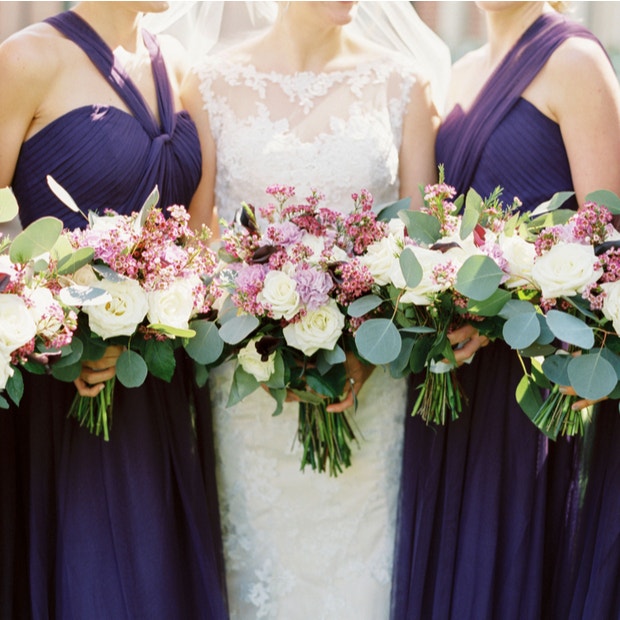 halloween wedding ideas bridesmaid dresses