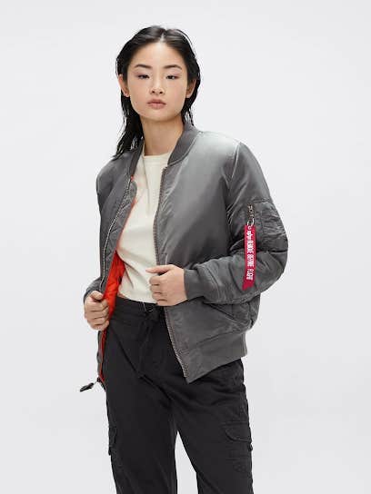 Alpha Industries Women&#039;s MA-1 Flight Jacket