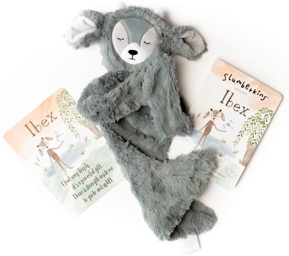 Slumberkins Ibex Snuggler &amp;amp; Board Book 