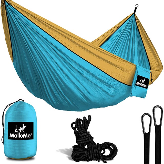 MalloMe Camping Hammock with Ropes