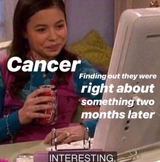 Best Cancer Zodiac Memes