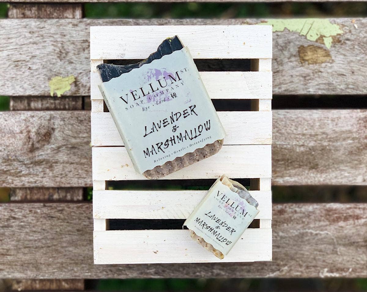 Vellum Lavender &amp;amp; Marshmallow Tallow Soap