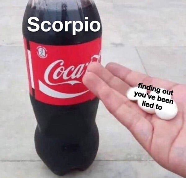 Best Scorpio Memes