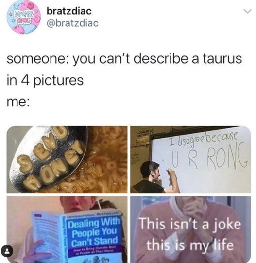 Best Taurus Memes