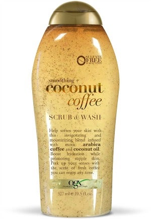 Ogx Smoothing+ Coconut Coffee Scrub &amp;amp; Wash