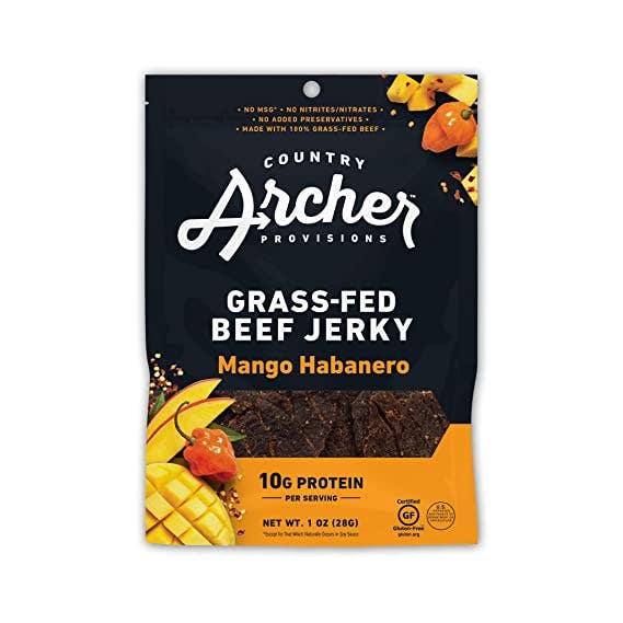 Country Archer Mango Habanero Beef Jerky