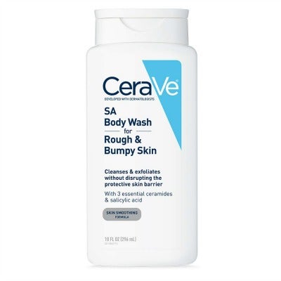 CeraVe SA Body Wash For Rough &amp;amp; Bumpy Skin