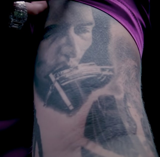 post malone bob dylan tattoo