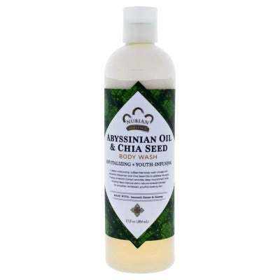 Nubian Heritage Abyssinian Oil &amp;amp; Chia Seed Body Wash