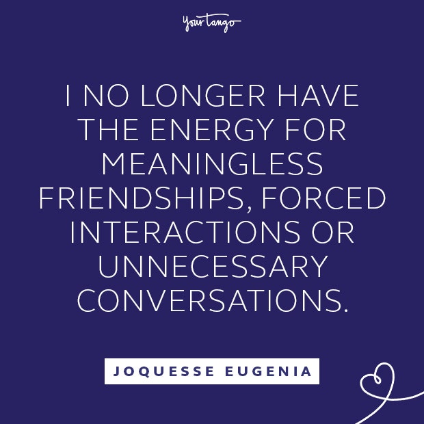 Joquesse Eugenia toxic relationship quote