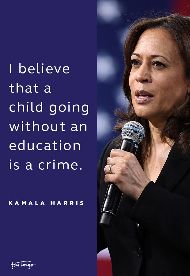 kamala harris quote about education