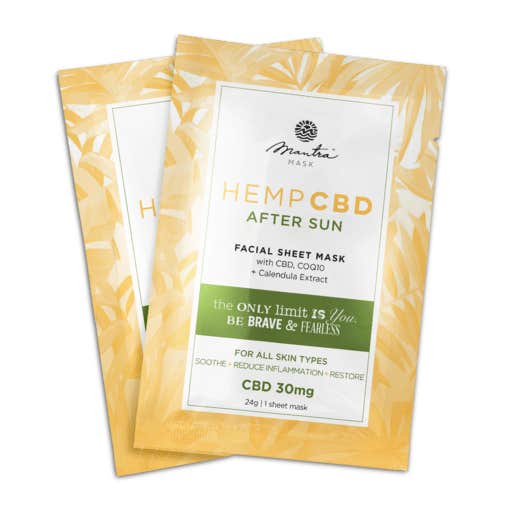 Mantra Hemp CBD After Sun Mask