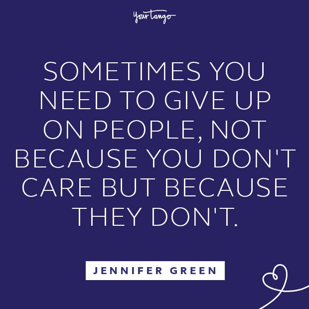 Jennifer Green toxic relationship quote
