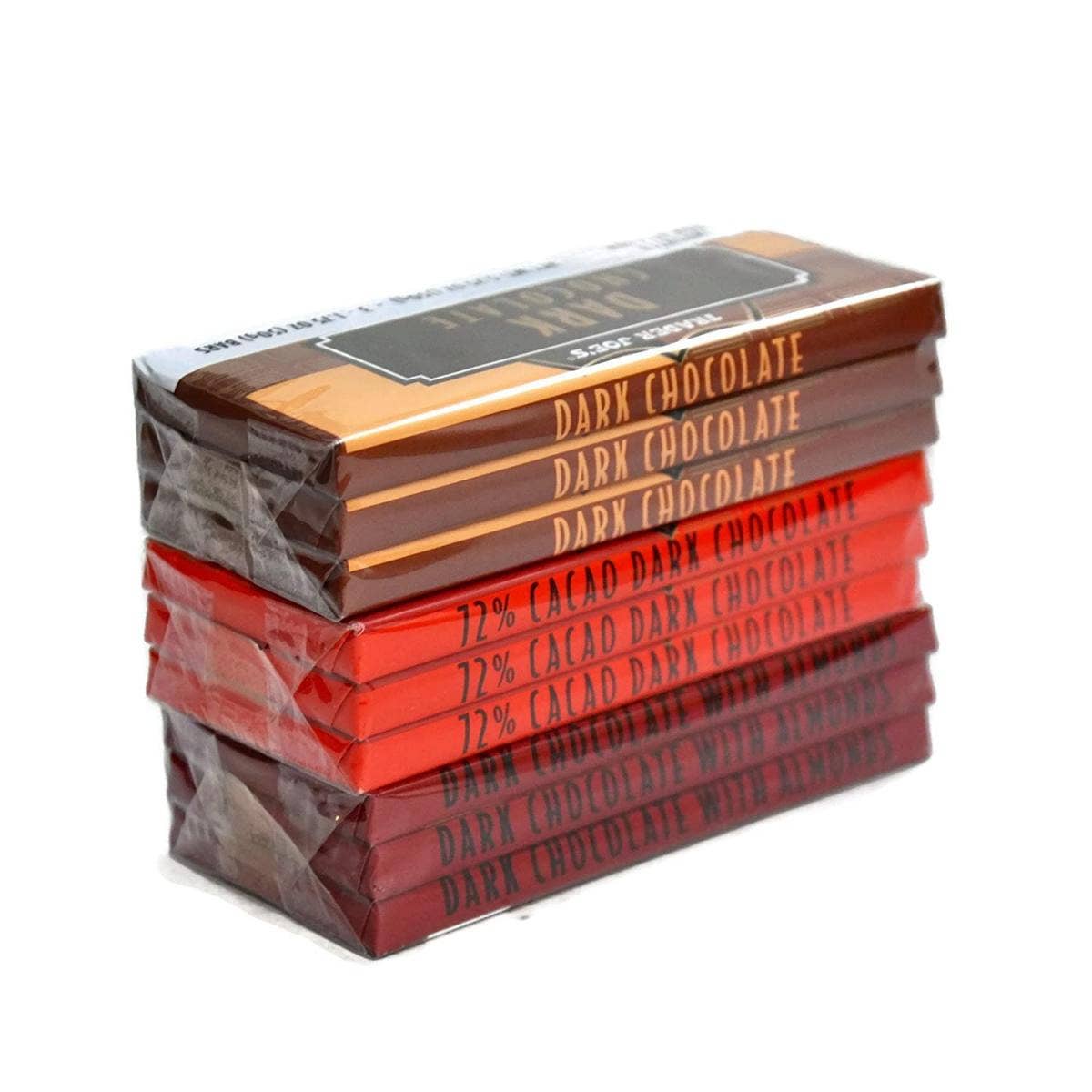 Trader Joe&#039;s Belgian Dark Chocolate Bars 3 Variety Pack 