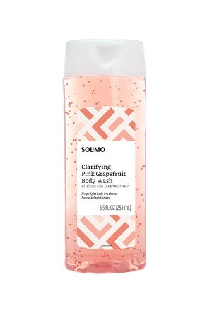 Solimo Clarifying Pink Grapefruit Body Wash