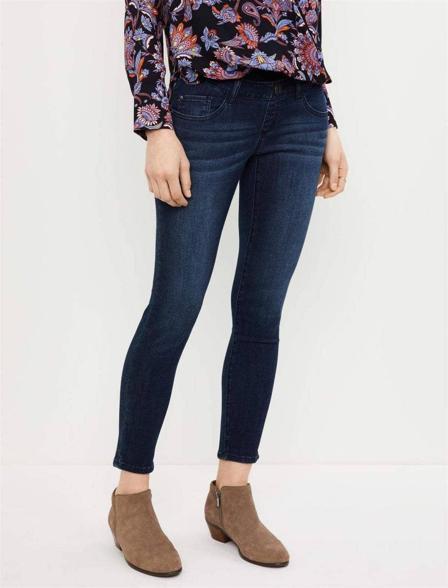 A Pea In The Pod Ankle-Length Pregnancy Jeans