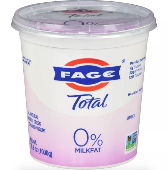 FAGE Total 0% Milkfat Plain Greek Yogurt