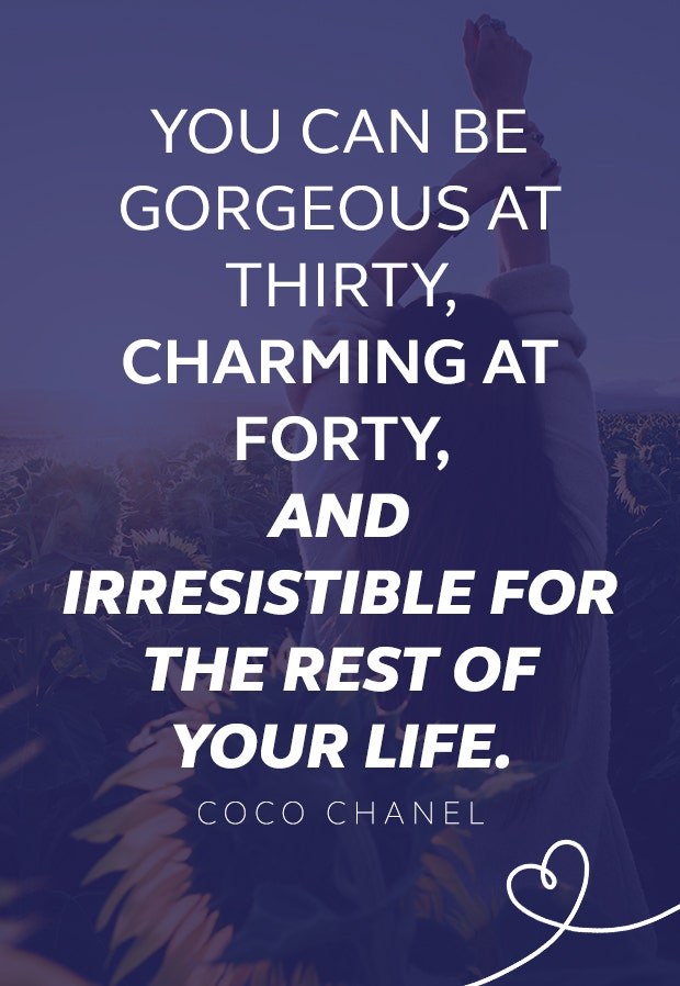 Coco Chanel quote about beauty