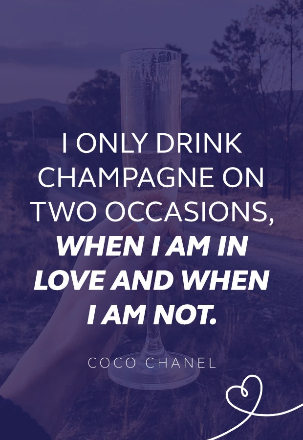 Coco Chanel quote about love