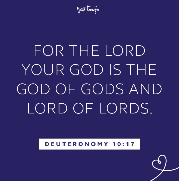 Deuteronomy 10:17 short bible quotes