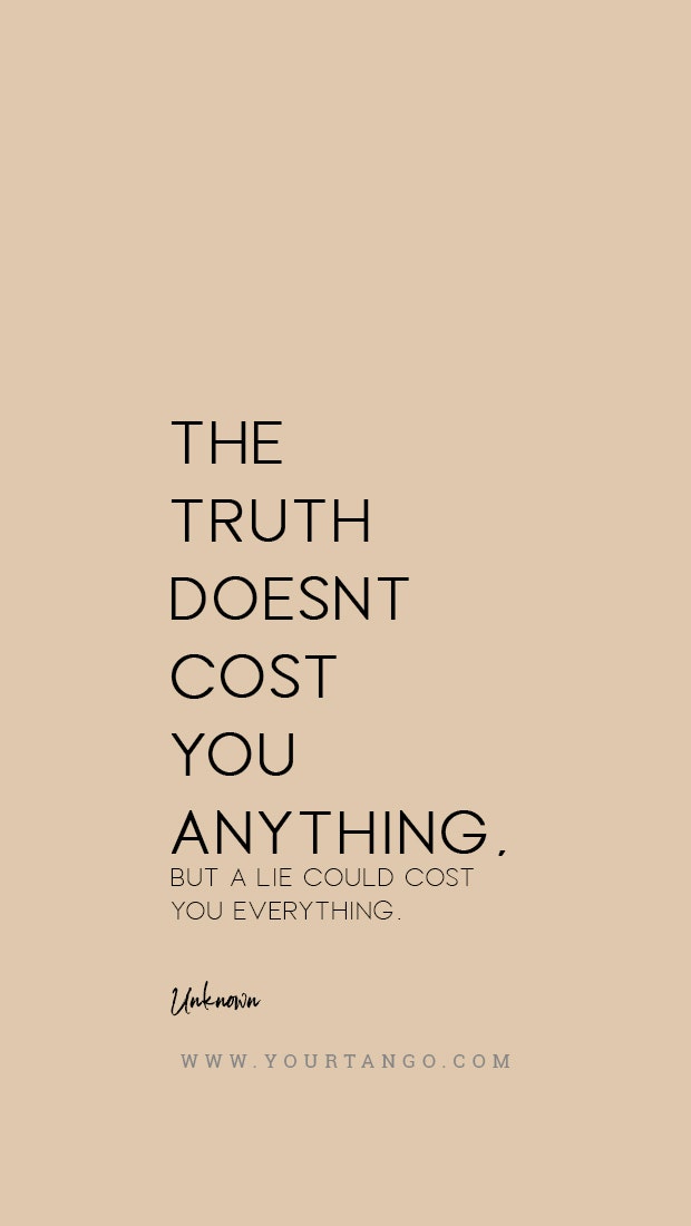 Honesty Quotes About Telling The Truth No Matter What