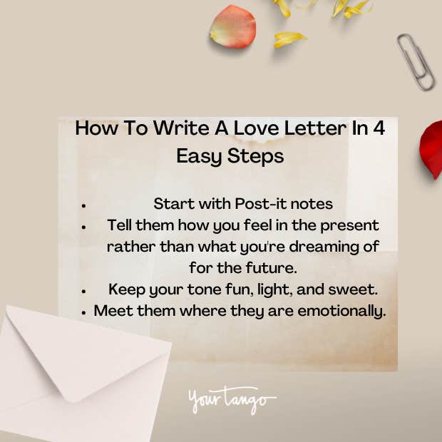 how to write a love letter