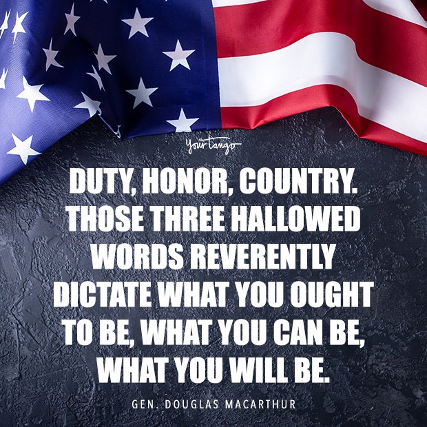 Douglas MacArthur Memorial Day quote