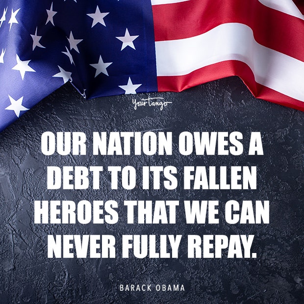 Barack Obama Memorial Day quote