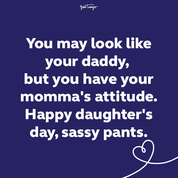 National Daughter&#039;s Day quote