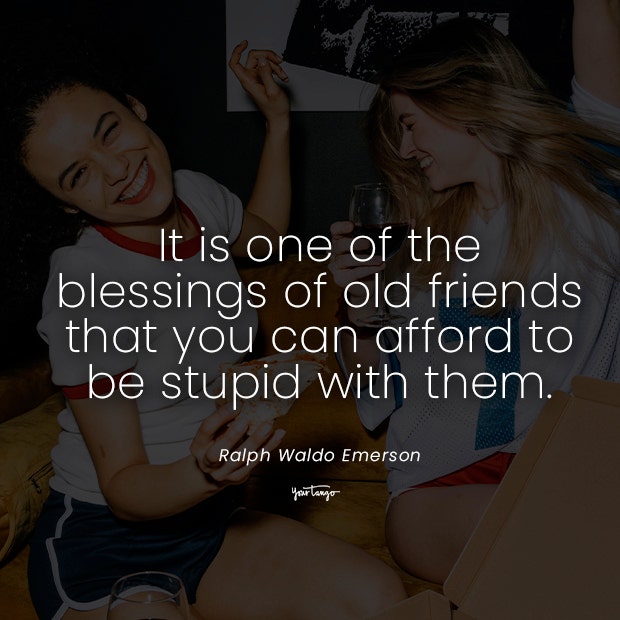 Ralph Waldo Emerson funny friendship quotes