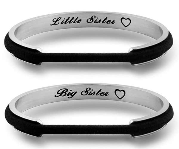 gift for sister / hair tie bracelet