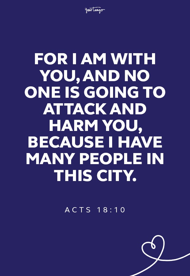 Acts 18:10short bible quotes