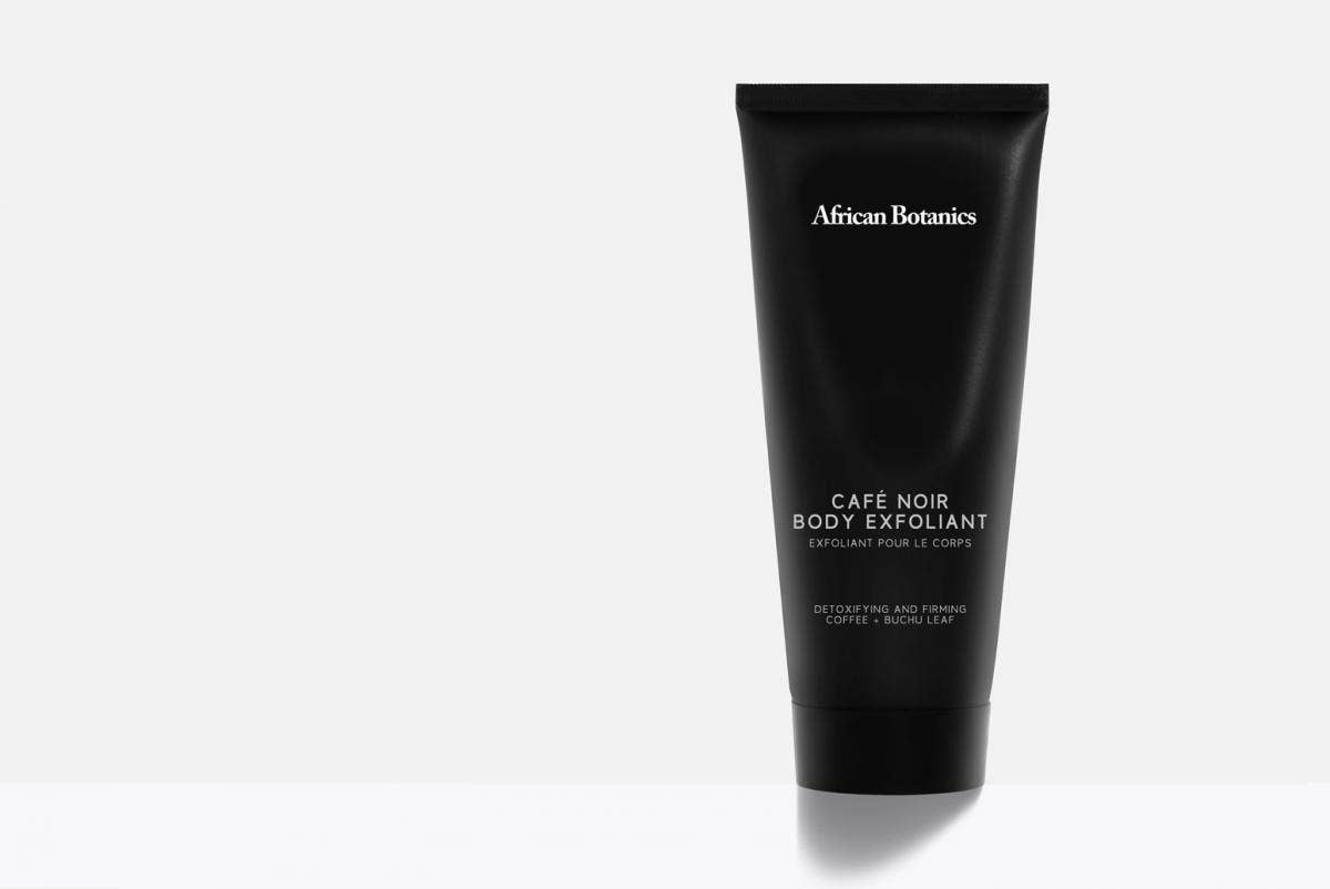 African Botanic Cafe Noir Body Exfoliant