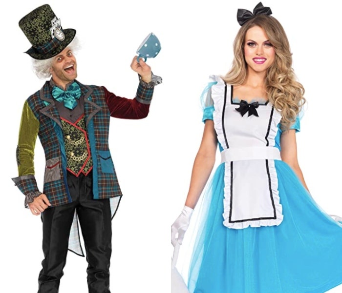 alice in wonderland couples costume