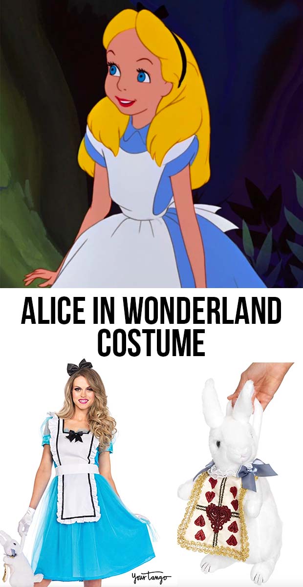 &amp;quot;Alice in Wonderland&amp;quot; Blue and White Dress Costume