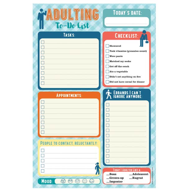 amazon stocking stuffers adulting notepad