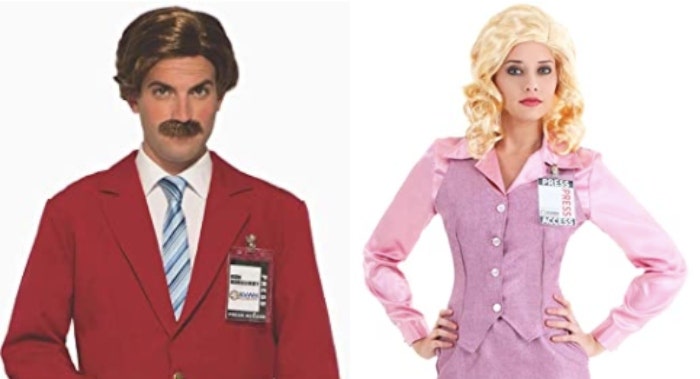 ron burgundy and veronica corningstone anchorman couples costume