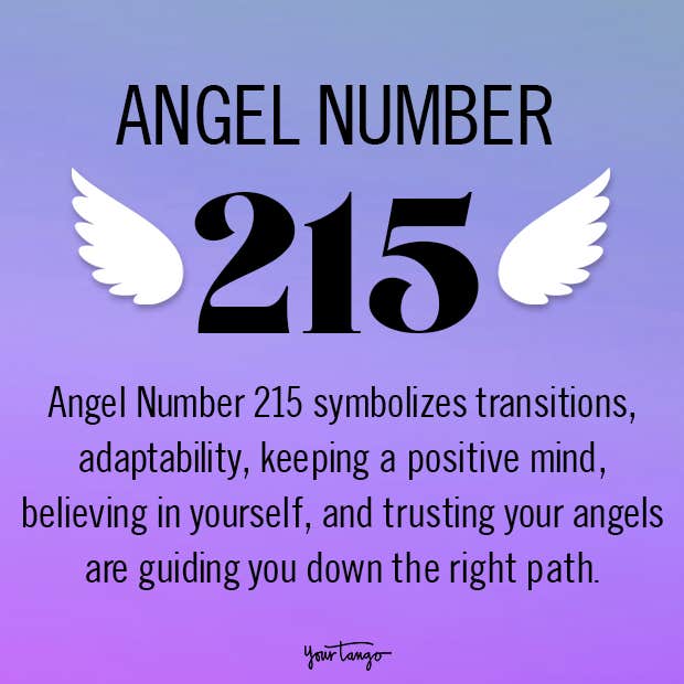 Angel Number 215 meaning